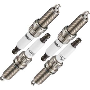 97968 Iridium Spark Plugs 4 Pack Compatible with Mini 2007-2015 Cooper 2011-2016 Cooper Countryman 2013-2016 Cooper Paceman 1.6L L4 Engine for 5843 596092 596093 90223 ILZKBR7B8G Spark Plug