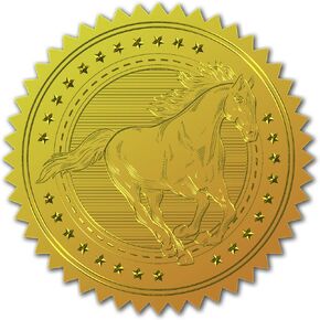 CRASPIRE Honor Roll Certificate Seals Gold Foil Embossed Stickers Olive Leaf 100pcs 2" Round Self Adhesive Awards Achievements Envelope Label for Wedding Invitations Graduation Monogram Office