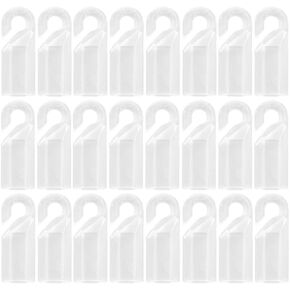 Garneck 24pcs Blinds Accessories Plastic Hook Curtains for Windows Mini Blind Hook Connector Wand Blinds Stick Hook Shepherd on The Search Repair Replacement Curtain Hook Blind Wand Hook