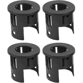 Parking Assist Sensor Housing, 4Pcs Parking Assist Sensor Bezels Front Rear Stable Performance Replacement for Dodge 1500