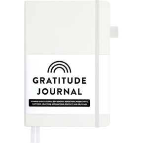The Gratitude Journal - 5 Minutes a Day for More Happiness, Positivity, Thankfulness, Productivity, Mindfulness & Self Care - Undated Original Daily Gratitude Journal for Women & Men (Green)