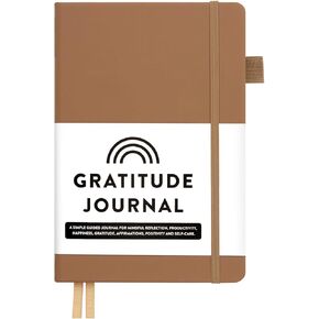 The Gratitude Journal - 5 Minutes a Day for More Happiness, Positivity, Thankfulness, Productivity, Mindfulness & Self Care - Undated Original Daily Gratitude Journal for Women & Men (Green)