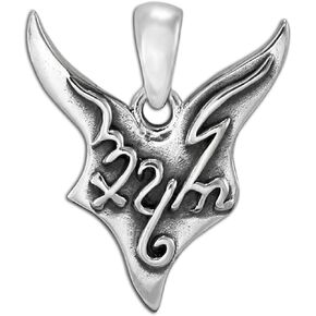 Dryad Design Greek God Pan Pendant - Sterling Silver Pagan Theban Satyr Jewelry