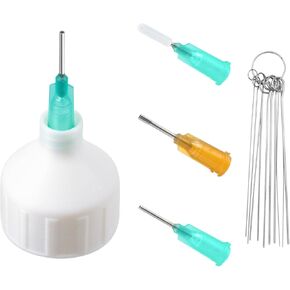 6 Packs Precision Applicator Caps for 2 Ounce Acrylic Paint Bottle, Precision Tip Applicator Bottle Caps, Car Freshie Supplie, Precision Cap for Paint