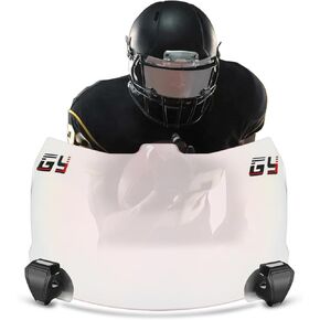Football Visor Footbal lHelmet Visor, Suitable for Youth and Adult Helmets(GY-FV020 Clear)(GY-FV020 Clear)