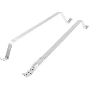A-Premium Fuel Tank Straps Compatible with Geo Prizm Toyota Corolla 1993-1997 L4 1.6L 1.8L DOHC Petrol 2-PC Set