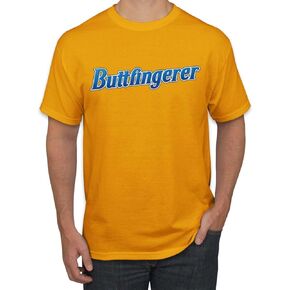 Buttfingerer Funny Candy Bar Parody Humor Men's T-Shirt