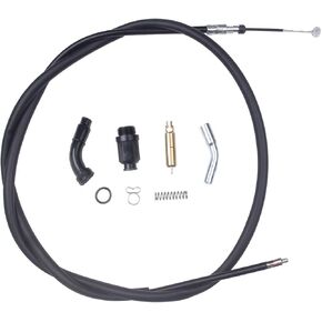 BH-Motor New Carburetor Plunger Choke Starter Valve Choke Cable Kit For Honda TRX300 FourTrax 300 TRX300FW 1988-2000