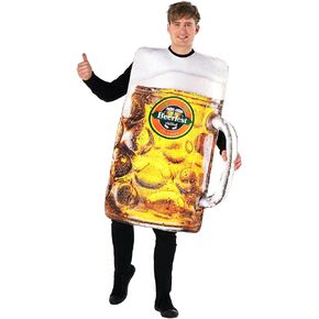 Morph Beer Costume Adult Alcohol Costumes For Adults Beer Costume Men Stein Oktoberfest Costume Men Beer Halloween Costumes