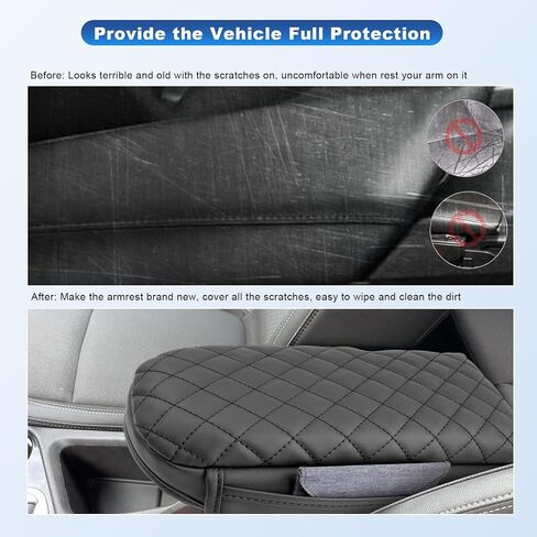 CDEFG 2024 2025 Trax Center Console Cover for 2024 2025 Chevy Trax Armrest Cover Middle Console Pad Arm Rest Cover 2024 Trax 2025 Accessories (w/Pockets) in Saudi Arabia