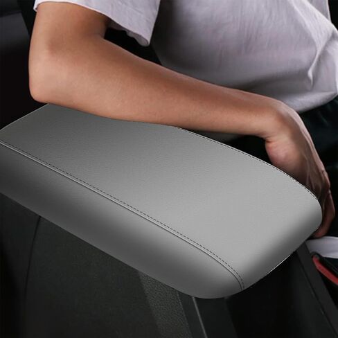 Armrest Cover for Toyota Highlander 2008-2013 Center Console Covers Car Decoration Accessories Replacement Part (Grey) in Saudi Arabia