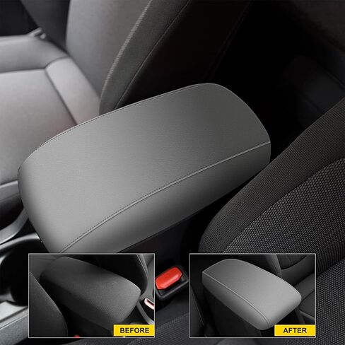 Armrest Cover for Toyota Highlander 2008-2013 Center Console Covers Car Decoration Accessories Replacement Part (Grey) in Saudi Arabia