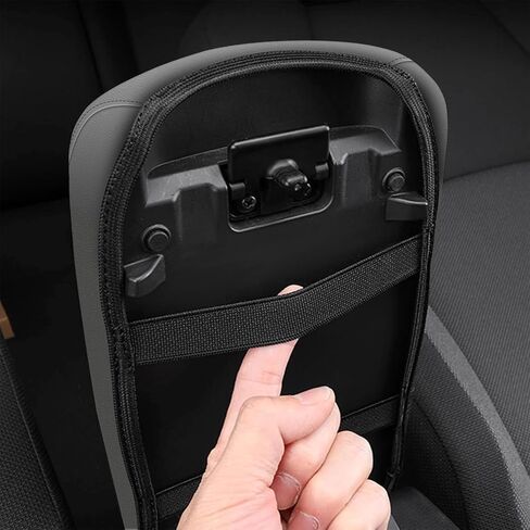 Armrest Cover for Toyota Highlander 2008-2013 Center Console Covers Car Decoration Accessories Replacement Part (Grey) in Saudi Arabia