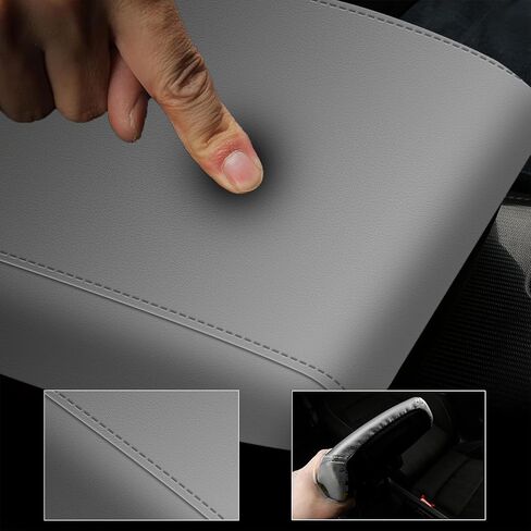Armrest Cover for Toyota Highlander 2008-2013 Center Console Covers Car Decoration Accessories Replacement Part (Grey) in Saudi Arabia