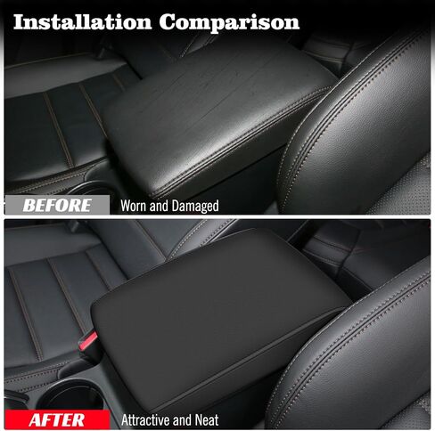 Armrest Cover for Toyota Highlander 2008-2013 Center Console Covers Car Decoration Accessories Replacement Part (Grey) in Saudi Arabia