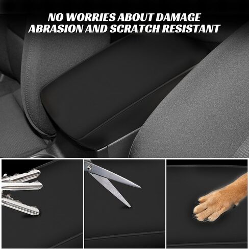 Armrest Cover for Toyota Highlander 2008-2013 Center Console Covers Car Decoration Accessories Replacement Part (Grey) in Saudi Arabia