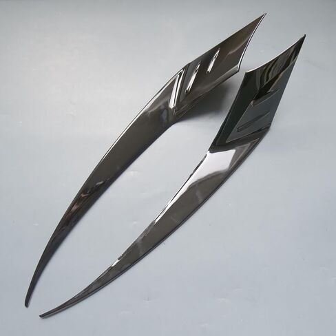 ZiWen New Front Bumper Headlight Cover Eyelid Trims For Honda Accord 2023 2024 (Gloss Black) in Saudi Arabia