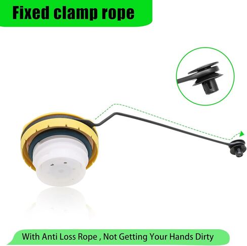 غطاء غاز GT337 OEM لسيارة 2011-2013 Buick Regal شيفروليه كابريس، 2012-2016 بويك لاكروس، 2011-2017 Chevy Equinox GMC Terrain، 2014-2019 Chevy Impala، 2012-2013 Cadillac SRX، 2013 Cadillac ATS غطاء الوقود in Kuwait