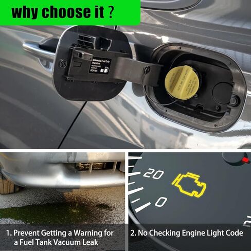 غطاء غاز GT337 OEM لسيارة 2011-2013 Buick Regal شيفروليه كابريس، 2012-2016 بويك لاكروس، 2011-2017 Chevy Equinox GMC Terrain، 2014-2019 Chevy Impala، 2012-2013 Cadillac SRX، 2013 Cadillac ATS غطاء الوقود in Kuwait