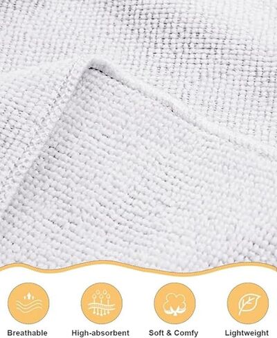 Taylor Eddie Womens Bath Towel Wrap, Terry Shower Wrap Robe, Knee Length Cover up Towels, Bath Robe for Women Lightweight in Saudi Arabia