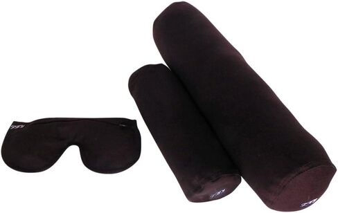 Meditation Kit, 3 Piece Yoga Set, Eye Pillow Buckwheat Hull Filled, Back Bolster/Cushion Fiber Filled, Neck Bolster Buckwheat Hull Filled in Saudi Arabia