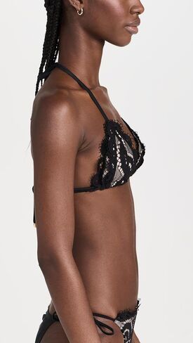 PQ Swim Women's Lace Triangle Bikini Top in Saudi Arabia