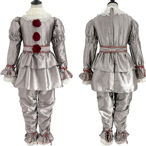 Scary IT Clown Costume Halloween Cosplay for Kids in Saudi Arabia