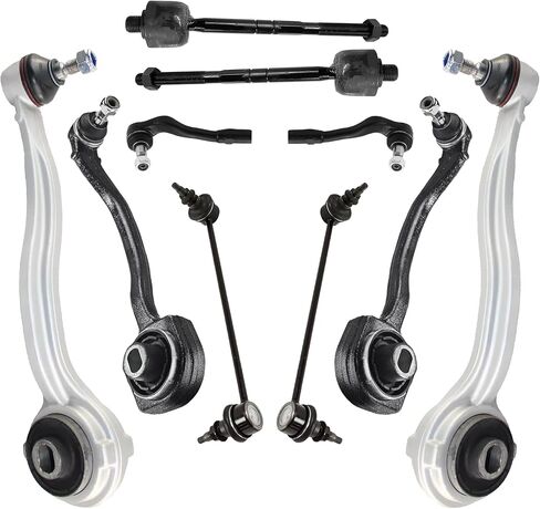 Suspension Front Control Arm Kit Compatible with Mercedes Benz W203 CL203 S203 CLK C209 A209 SLK R171 Front Lower Control Arm Kit, Sway Bar Link, Outer and Inner Tie Rod End in Saudi Arabia