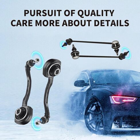 Suspension Front Control Arm Kit Compatible with Mercedes Benz W203 CL203 S203 CLK C209 A209 SLK R171 Front Lower Control Arm Kit, Sway Bar Link, Outer and Inner Tie Rod End in Saudi Arabia