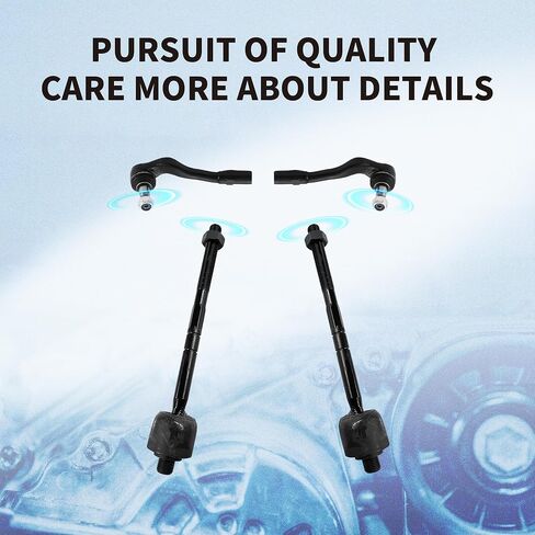 Suspension Front Control Arm Kit Compatible with Mercedes Benz W203 CL203 S203 CLK C209 A209 SLK R171 Front Lower Control Arm Kit, Sway Bar Link, Outer and Inner Tie Rod End in Saudi Arabia