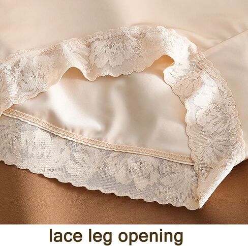 Womens High Waisted Silk Underwear Stretchy Full Coverage Panties Pack of 4 in Saudi Arabia