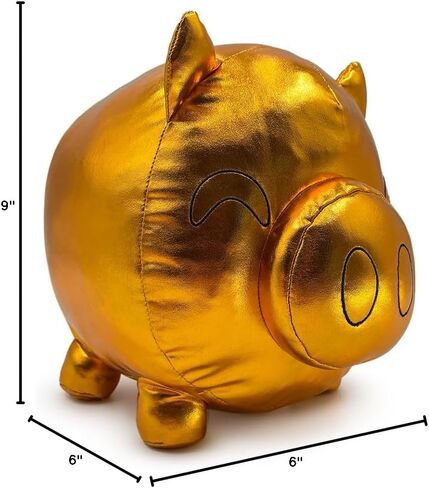 قطيفة Youtooz Piggy Bank مقاس 22.86 سم، قطيفة مرخصة رسميًا من مجموعة ألعاب Squid Game Squid Game من البرنامج التلفزيوني in Saudi Arabia
