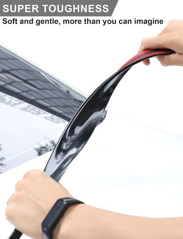 Universal Car Spoilers, 59 * 1.37inch/59 * 1.77inch, Supple and Durable for All Cars (Car Spoilers-TX1) in Saudi Arabia