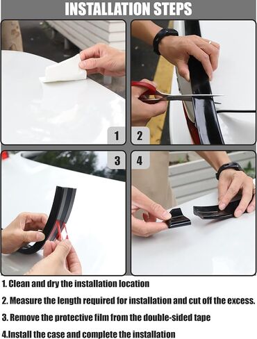 Universal Car Spoilers, 59 * 1.37inch/59 * 1.77inch, Supple and Durable for All Cars (Car Spoilers-TX1) in Saudi Arabia