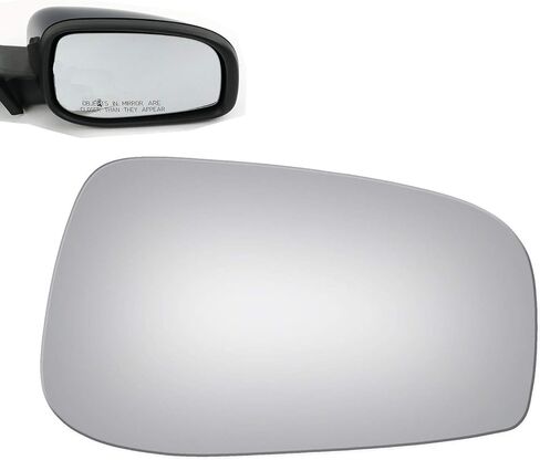 زجاج مرآة مناسب لـ 2004 2005 2006 فولفو S60 S80 V70 للركاب الجانب الأيمن RH غير ساخن مع مواد لاصقة in Kuwait