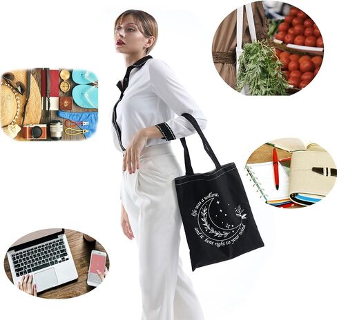TOBGBE Song Lyrics Gift Music Lover Tote Bag Album Song Lyrics Travel Bag Singer's Merchandise (Your Wind tote BK) in Saudi Arabia