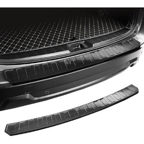 MZS Rear Bumper Protector, Replace E771SSJ000 Trunk Door Entry Guard Anti-Scratch Compatible with Forester 2019 2020 2021 2022 2023 Durable Interior Accessories - Rear Exterior/Lower