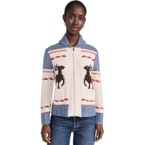 THE GREAT Outdoors Women's The Shawl Collar Full Zip Sweater