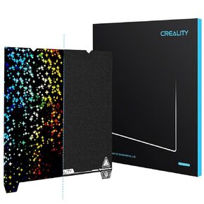 Creality Official K1 Build Plate Smooth Surface 235x235mm PEI Sheet Flexible Removable Spring Steel Print Platform for Ender 3S1,Ender 3S1Pro,Ender 5 S1,Ender 3V3 SE/KE,CR-10SE(Without Magnetic Base)
