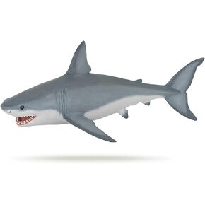 Papo - hand-painted - figurine - Marine Life - White Shark Figure-56002 - Collectible - For Children - Suitable for Boys and Girls - From 3 years old