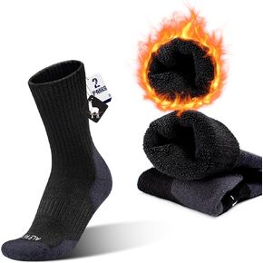 Alpaca Wool Boots Socks Men Women Thermal Warm Compression Cushioned Thick Winter Hunting Socks Hiking