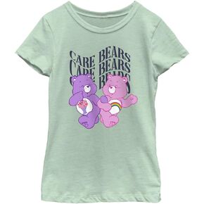 Fifth Sun Care Bears Wave Name Girls Short Sleeve Tee Shirt