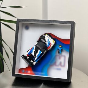 iLuane Display Wallboard for Speed ​​Champions 76922 M4 GT3، حامل حائط للمقتنيات للبالغين (لوحة الحائط للعرض فقط)
