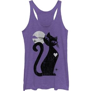 Fifth Sun Lost Gods Black Cat Women's Racerback Tank Top