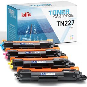 TN227 TN223 Toner Cartridges Set Replacement for Brother TN-227 TN-223 Toner Cartridge High Yield Use with Brother HL-L3270CDW HL-L3230CDW HL-L3290CDW MFC-L3770CDW Printer (BK/C/M/Y, 4 Pack)