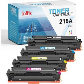 215A Toner Cartridges Set Compatible for HP 215A Toner Work with HP Color Pro MFP M182nw M183fw M182n M155a M155nw Printer (4 Pack)