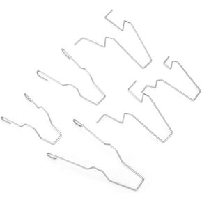 6Pcs Headlight Retaining Clip,Steel Automotive Headlight Bulb Retainers,Head Lamp Bulb Retaining Spring Clip for H1/H3/H4/H7