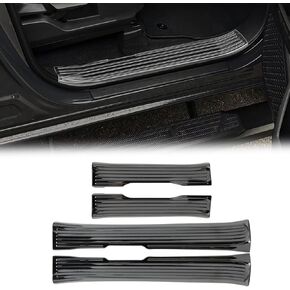 Door Sill Guards Kit for Compatible with Toyota Tacoma 2024 Inside Door Entry Guards for Toyota Tacoma Accessories 2024(4 Pcs)