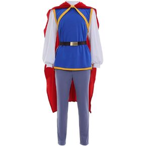CosplayDiy Men's Suit for Fairy Tales Prince Cosplay