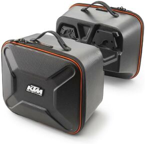 New KTM 390 Adventure Side Bag Set (Requires Side Bag Carrier), 95812932144